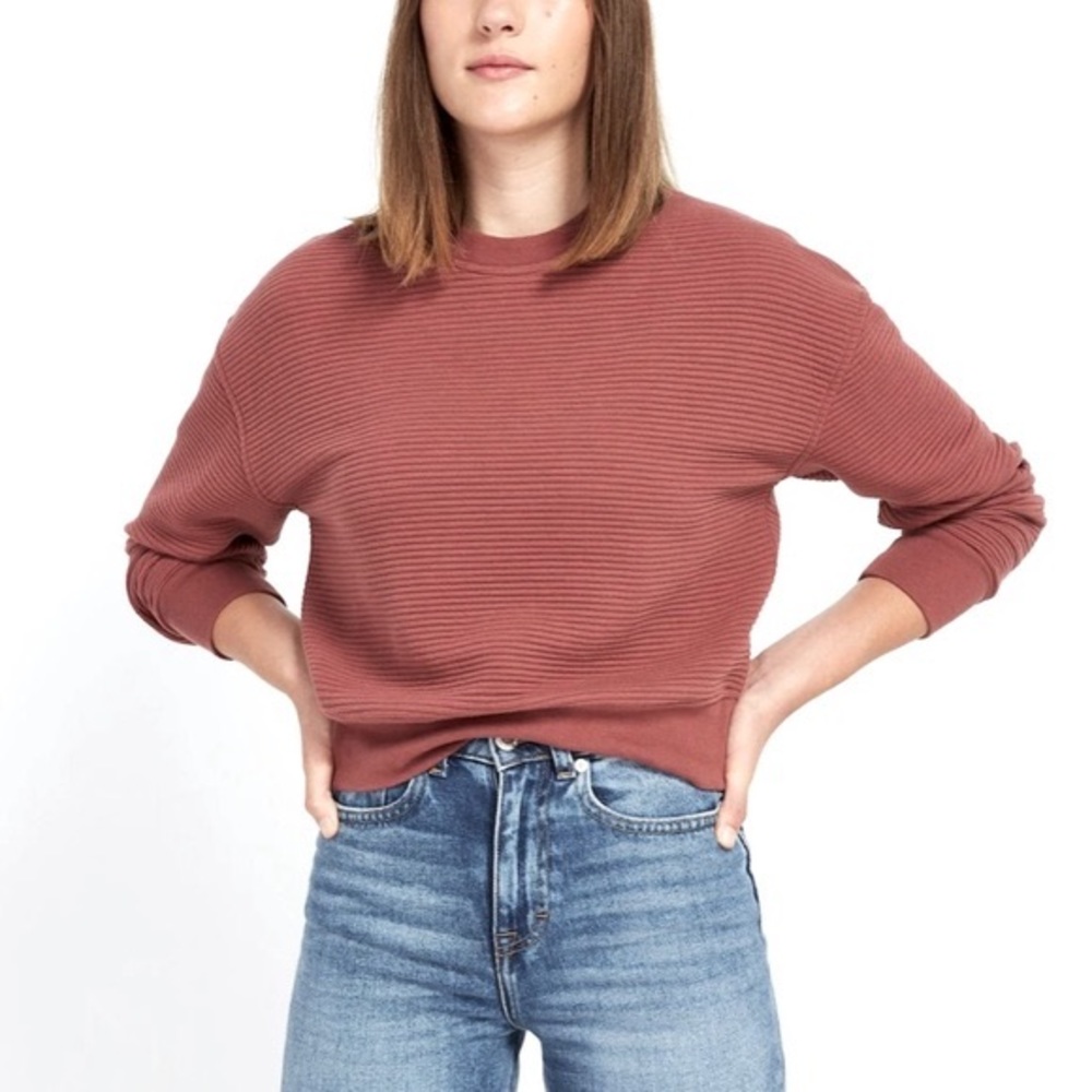 Frank And Oak | Textured Organic Cotton Sweatshirt